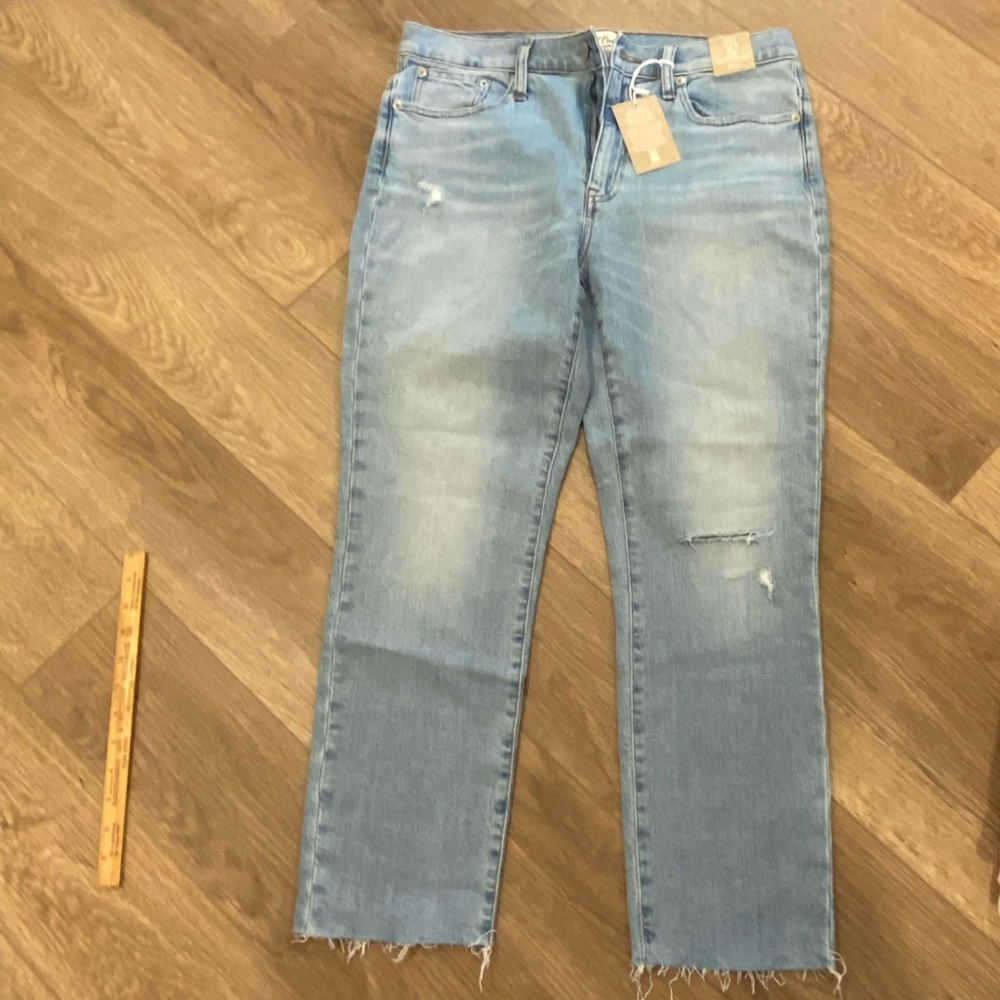 J. CrewHigh-rise boyfriend eco jean Size 30